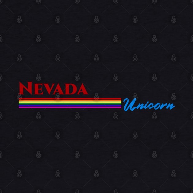 Nevada Unicorn Gift by Easy On Me